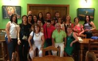 participantes en la cena