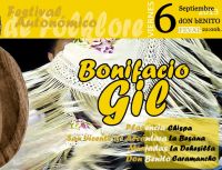 cartel del festival Bonifacio Gil