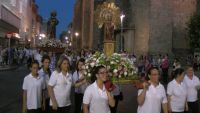 el paso de la Virgen del Pilar
