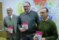 carlos lamas, en el centro, acompañado de Casiano Blanco y Manuel Núñez