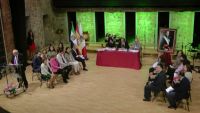 panorámica del teatro Imperial en el acto de entrega de medallas