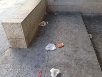 foto de la suciedad facilitada por el PSOE