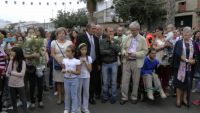 autoridades esperando la llegada
