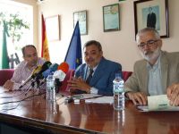 el consejero, en su visita