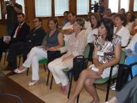 asistentes al acto de presentación