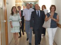 la consejera en su visita al hospital actual