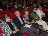 Loli Viñeglas, en el acto