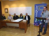 El ganador, tomando la palabra ante el jurado