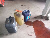 garrafas de gasoil