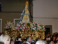 llegada de la virgen
