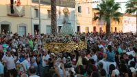 llegada de la virgen