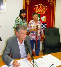 entrega baston de mando