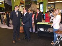El presidente Vara y el alcalde de Medellín