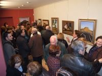 público en la exposición