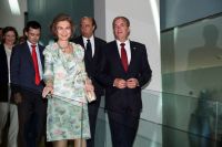 monago y la reina en el congreso