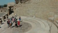 visita al teatro romano de Medellín