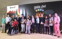 premiados y autoridades