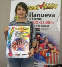 Sara Pérez presentando los cantajuegos