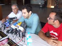 calderon en la presentación