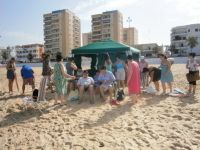 día de playa de la asociación