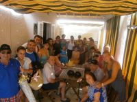 convivencia de la asociacion de alzhéimer en Chipiona