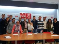 miembros de juventudes socialistas