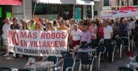 manifestacion año pasado en Villanueva