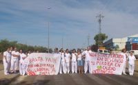 concentracion en Villanueva de la Serena contra los recortes