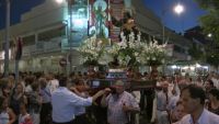 procesión de San Bartolo en Villanueva
