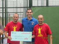 ganadores del torneo de padel del tenis club