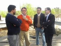 el consejero de Fomento en Villanueva