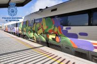 tren pintado