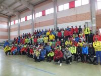 participantes en la ruta del frutal