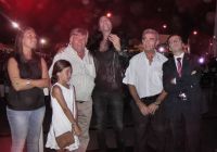mario vaquerizo con el alcalde, la concejala y representantes de las hermandades