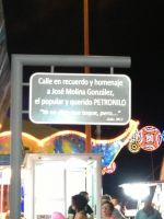 placa de la calle