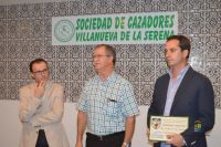 inauguración de la sede de los cazadores en Villanueva