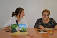 Sara Pérez y Maruja Olivares