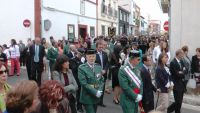 procesión del Pilar en Villanueva