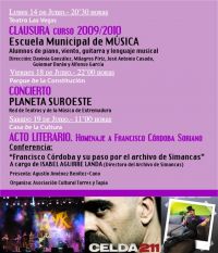 programación cultural
