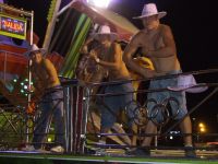 animación en la feria